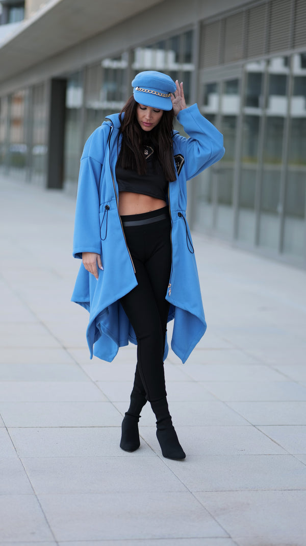 Casaco London Blue + Boina