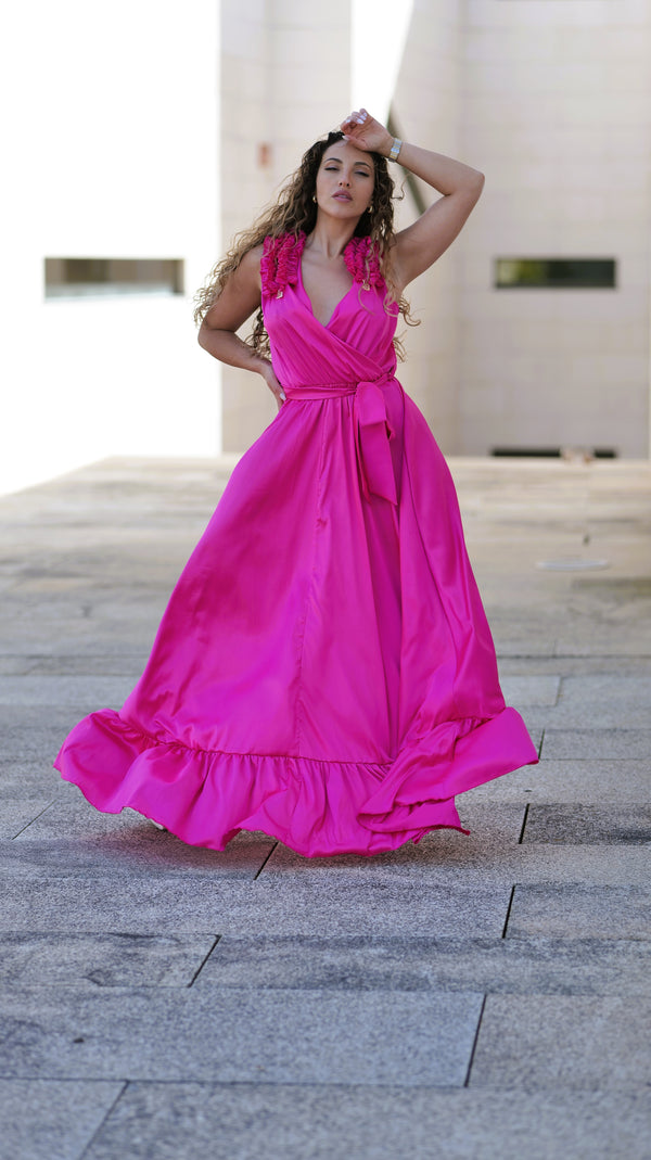 Vestido Ivanka Rosa