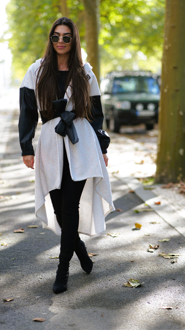 Chaqueta Bruselas Blanca Crema