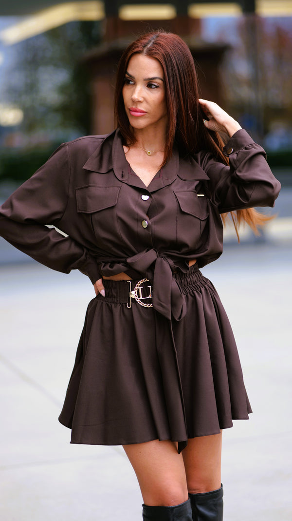 Set like a dress Brown