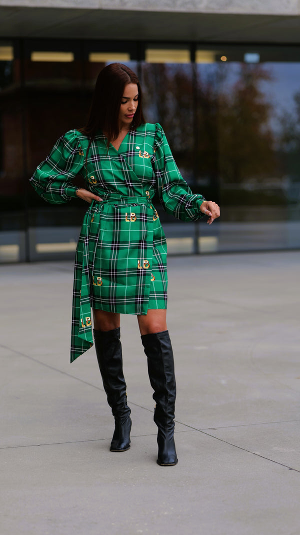 Vestido Verde Fiesta LB