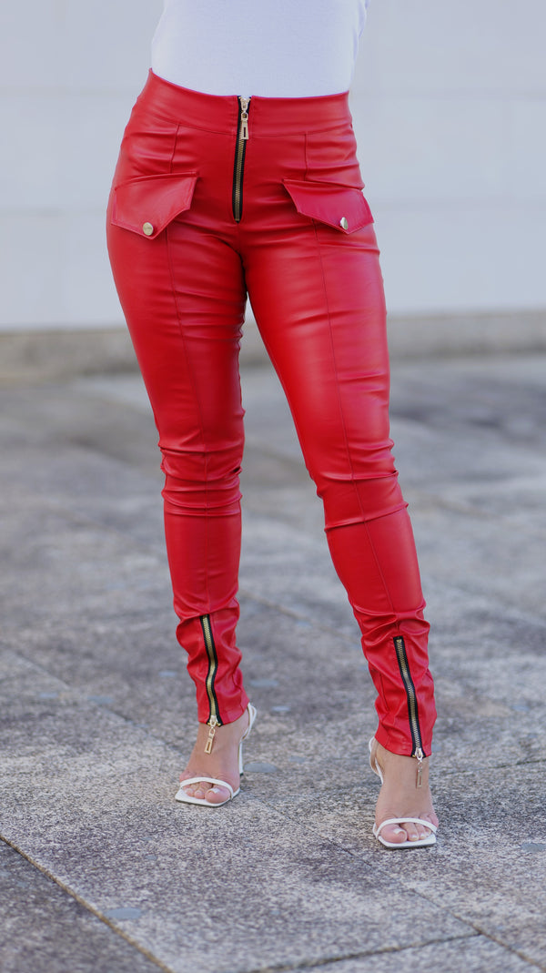 Calça Ecopele Red